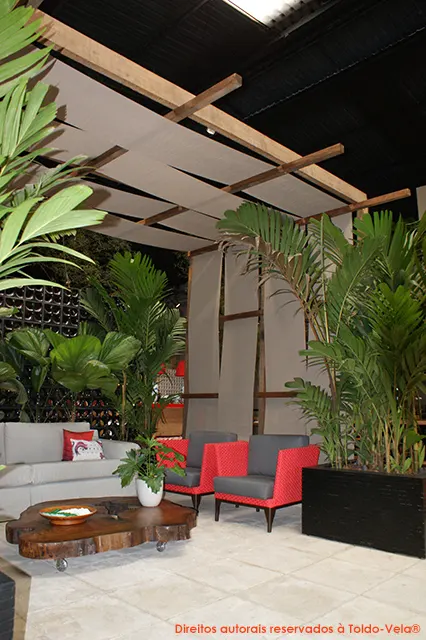 Pérgolas e Toldos Especiais Toldo Vela